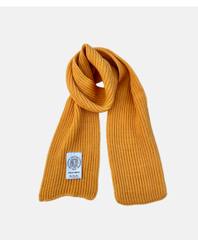 S.N.S. Herning Wool Scarf Faded Orange Design Maja Brix